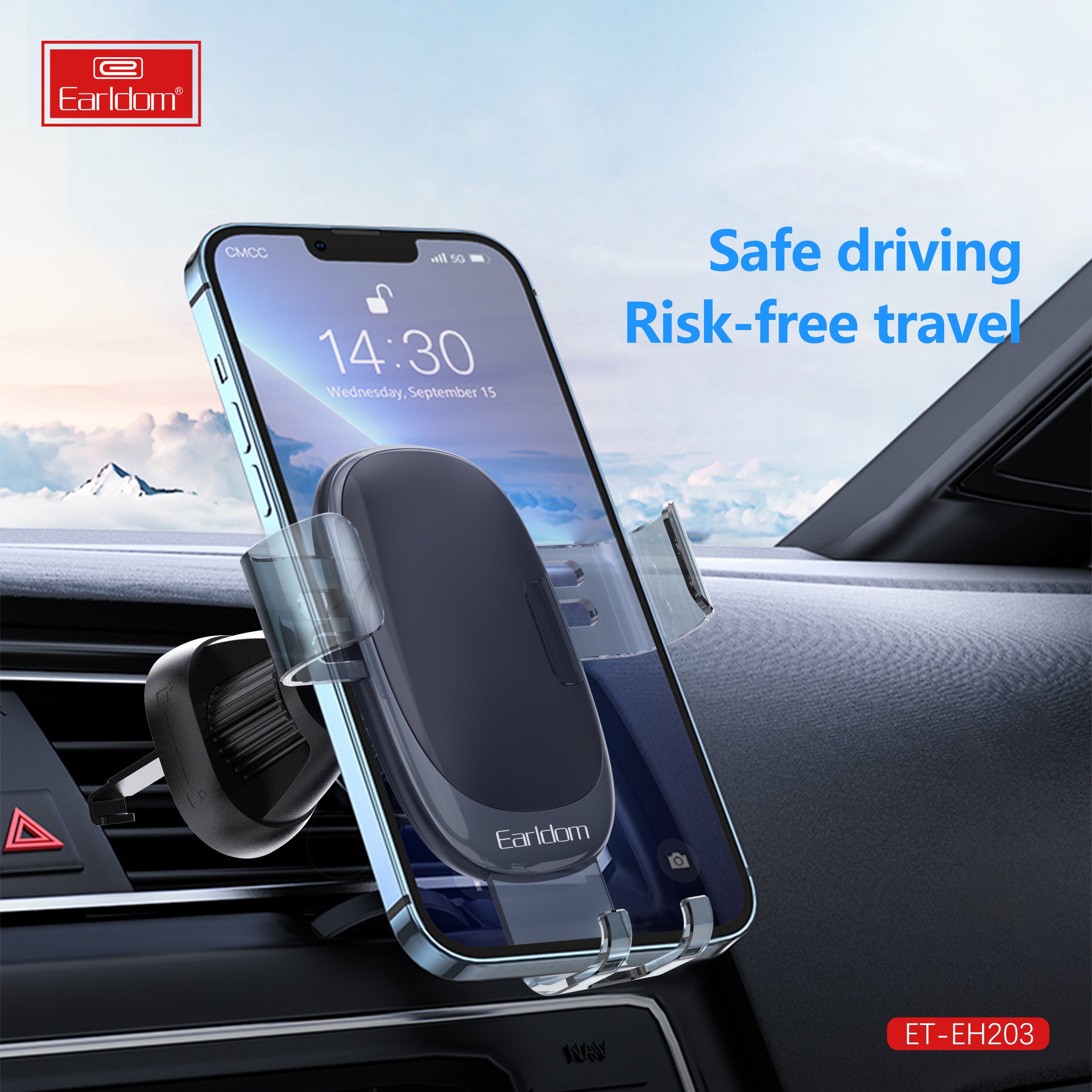 Earldom ET-EH203 Gravity Automatic Air Vent Car Phone Holder Earldom ET-EH203 Gravity Automatic Air Vent Car Phone Holder